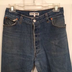 Re-done Levis Distressed in size 26/marked 27